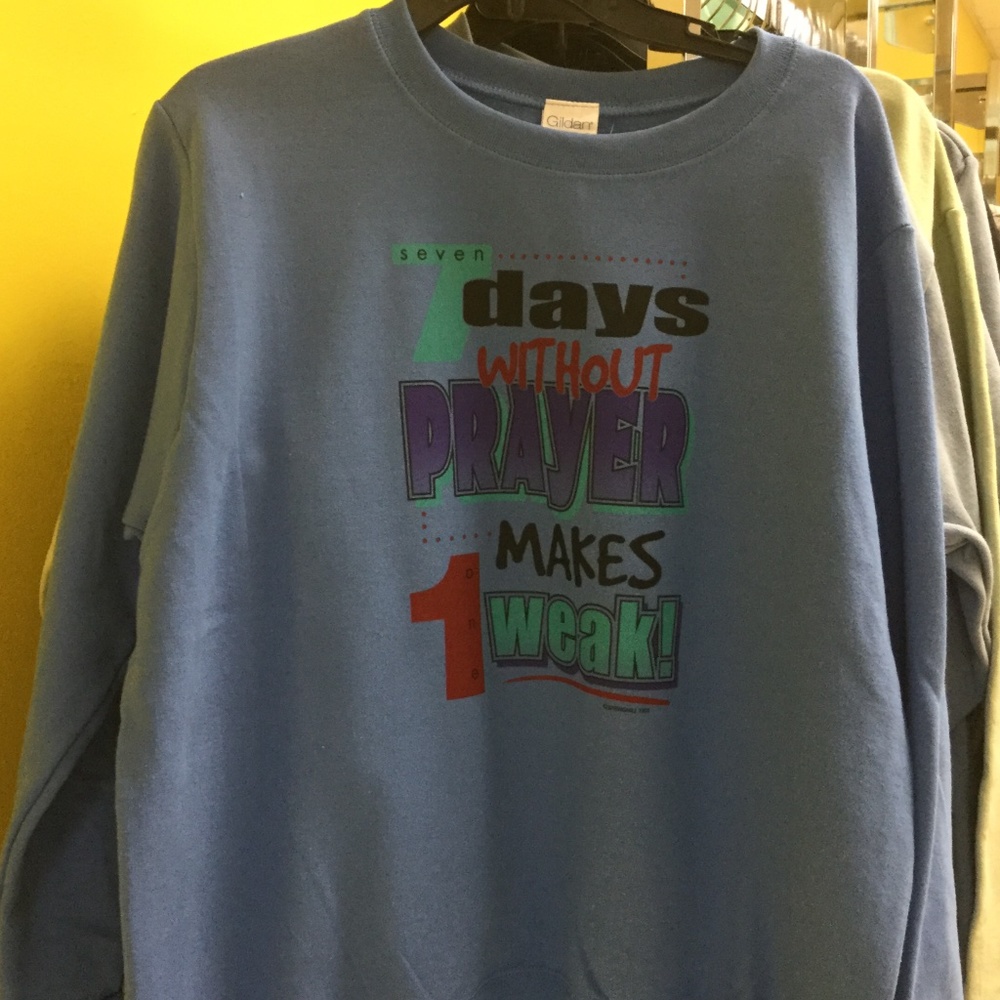 Woman’s inspirational sweater